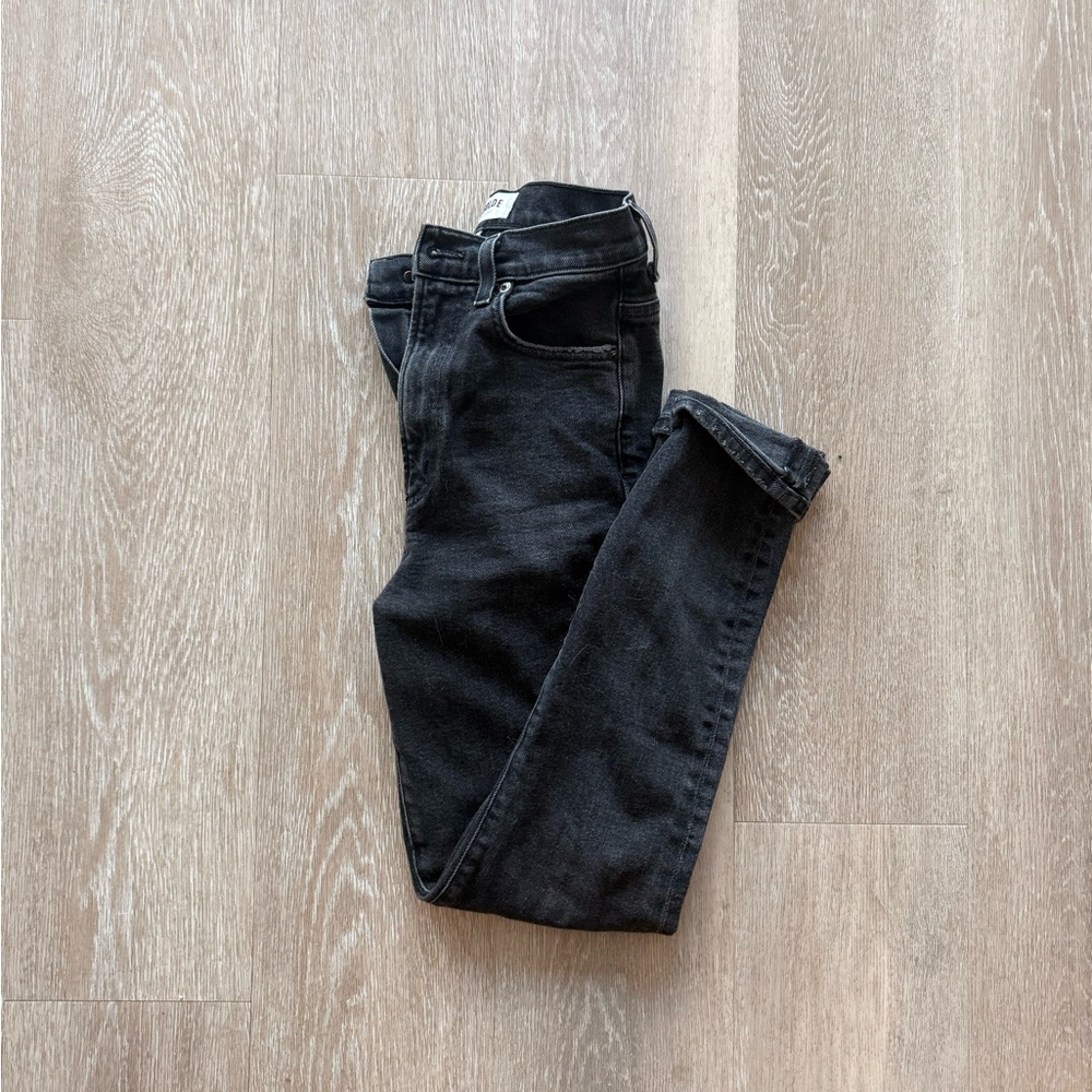 Agolde Women's Black Skinny Jeans